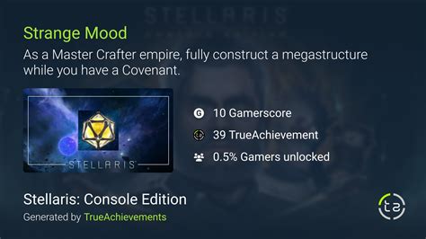 What Was Will Be achievement in Stellaris: Console Edition